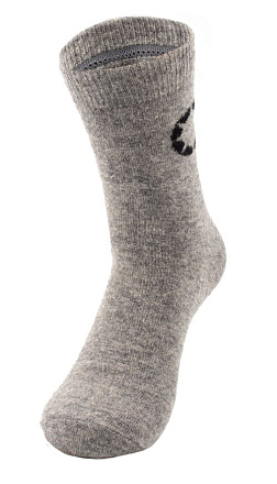Термоноски СЛЕДОПЫТ Organic wool socks SHEEP stone gray до -15° в Иркутске - купить в интернет магазине Икс Мастер