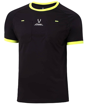 Футболка судейская Jogel Referee tee, черный - купить в интернет магазине Икс Мастер 
