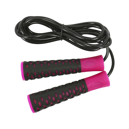 Скакалка Espado ES2145, розовая 3 м в Иркутске - купить в интернет магазине Икс Мастер