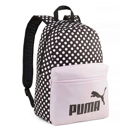 Рюкзак PUMA Phase AOP Backpack черно-розовый в Иркутске - купить в интернет магазине Икс Мастер