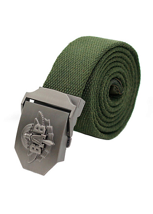 Ремень CЛЕДОПЫТ ВДВ, 1400х36 мм, текстиль, зеленый в Иркутске - купить в интернет магазине Икс Мастер