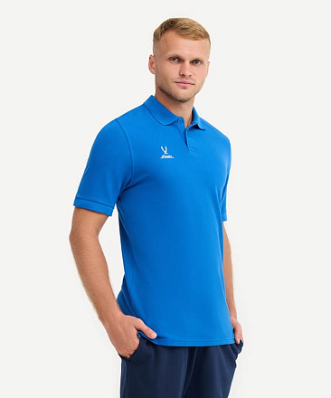Поло Jogel ESSENTIAL Cotton Polo M, синий в Иркутске - купить в интернет магазине Икс Мастер