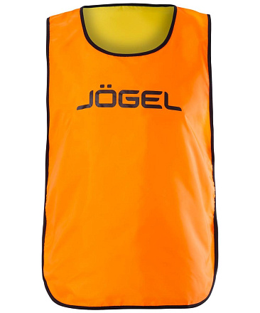 Манишка двухсторонняя детская JOGEL Reversible Bib, оранжевый/лаймовый - купить в интернет магазине Икс Мастер 