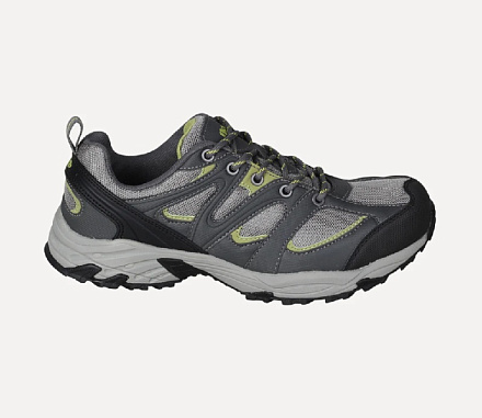 Кроссовки треккинговые THB Kraft серые/зеленые в Иркутске - купить в интернет магазине Икс Мастер