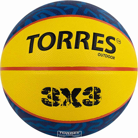 Мяч баскетбольный TORRES 3х3 B322346 Outdoor №6 - купить в интернет магазине Икс Мастер 