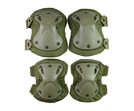 Наколенники+налокотники тактические Remington Tactical Elbow Knee Pads Army Green TK1901-306 в Иркутске - купить в интернет магазине Икс Мастер