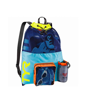Рюкзак для аксессуаров Big Mesh Mummy Backpack, желто-голубой в Иркутске - купить с доставкой в магазине Икс-Мастер