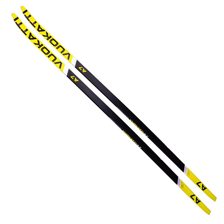 Лыжи VUOKATTI Step 140-160 Black/Yellow в Иркутске - купить в интернет магазине Икс Мастер