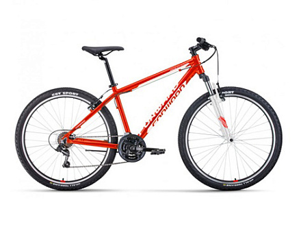 Велосипед FORWARD APACHE 17" 27.5 1.0 CLASSIC, красный/белый в Иркутске - купить в интернет магазине Икс Мастер
