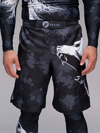 Шорты для MMA RUSCO SPORT Grizzly, взрослые в Иркутске - купить в интернет магазине Икс Мастер