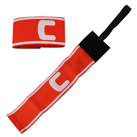 Капитанская повязка TORRES SS11002-04, красный-белый - купить в интернет магазине Икс Мастер 
