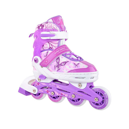 Коньки роликовые Альфа Каприз Soul Violet раздв.полум. в Иркутске - купить в интернет магазине Икс Мастер