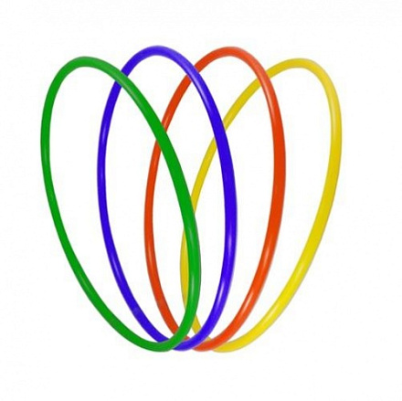 Обруч гимнастический, пластик Sport d18 70 см в Иркутске - купить в интернет магазине Икс Мастер