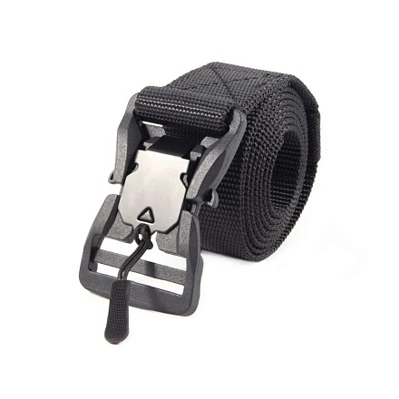 Ремень CЛЕДОПЫТ Магнитный, 1400х38 мм, текстиль, черный в Иркутске - купить в интернет магазине Икс Мастер