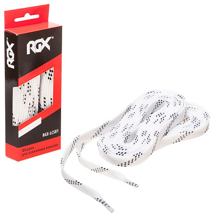 Шнурки RGX-LCS01 244см, белый в Иркутске - купить в интернет магазине Икс Мастер