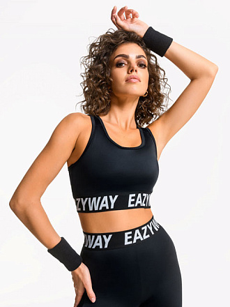 Бра-топ EAZYWAY 1W08.008.2 W Black в Иркутске - купить в интернет магазине Икс Мастер