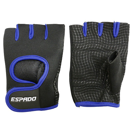 Перчатки атлетические Espado ESD001 черно-синий в Иркутске - купить в интернет магазине Икс Мастер