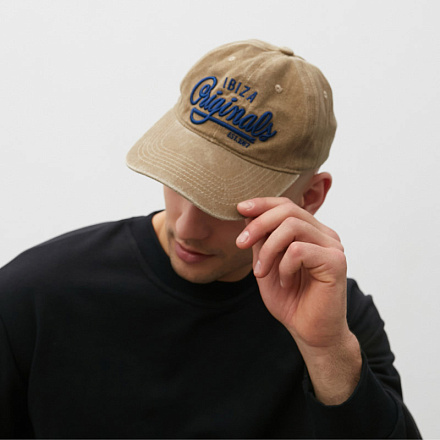 Кепка MINAKU Ibiza светло-коричневый, размер 56-58 в Иркутске - купить в интернет магазине Икс Мастер