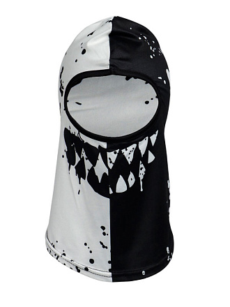 Маска-балаклава Black and White, размер универсальный, чёрная в Иркутске - купить в интернет магазине Икс Мастер
