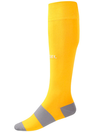 Гетры футбольные Jogel CAMP BASIC SOCKS желтый/серый/белый - купить в интернет магазине Икс Мастер 