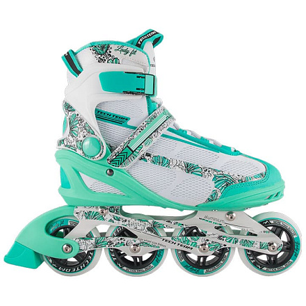 Коньки роликовые TechTeam Lady Fit mint в Иркутске - купить в интернет магазине Икс Мастер
