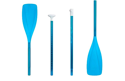 Весло двойное для сапборда 8586, синий в Иркутске - купить в интернет магазине Икс Мастер