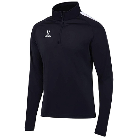 Джемпер тренировочный Jogel CAMP Training Top 1/4 Zip, черный в Иркутске - купить в интернет магазине Икс Мастер