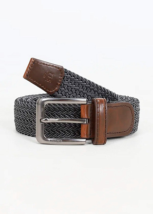 Ремень СПЛАВ эластичный (мультиразмерный), black/gray в Иркутске - купить в интернет магазине Икс Мастер