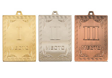 Медаль Трио 052 50*35 mm в Иркутске - купить в интернет магазине Икс Мастер