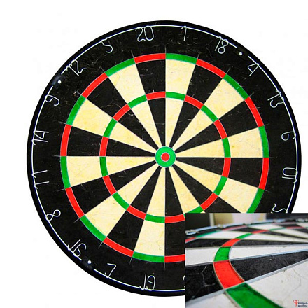 Мишень для игры в дартс DG51003 сизаль, d=45см в Иркутске - купить в интернет магазине Икс Мастер