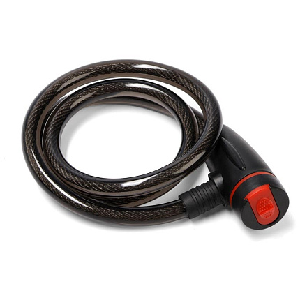 Трос-замок LOCKLAND 3299293 12х1000 мм, перф. ключ с пласт. ручкой в Иркутске - купить в интернет магазине Икс Мастер