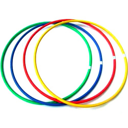 Обруч гимнастический, пластик Sport d22 70 см в Иркутске - купить в интернет магазине Икс Мастер