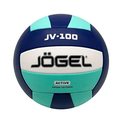 Мяч волейбольный Jogel JV-100 синий/мятный - купить в интернет магазине Икс Мастер 