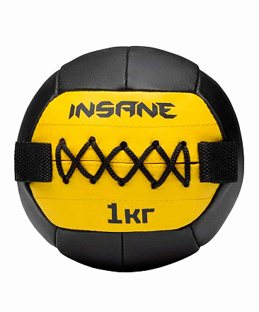 Медбол INSANE 1 кг, желтый в Иркутске - купить в интернет магазине Икс Мастер