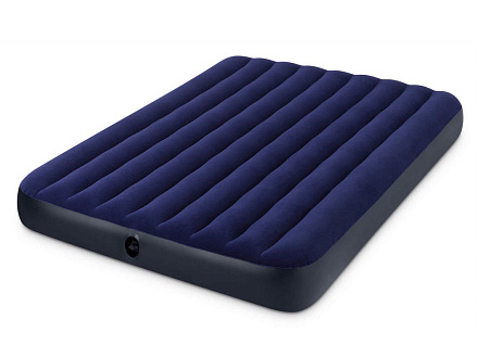 Кровать INTEX Classic Downy Fiber-Tech 183*203*25см в Иркутске - купить в интернет магазине Икс Мастер