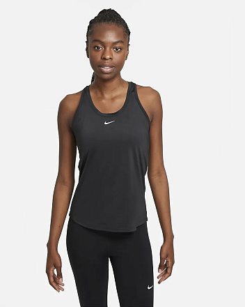Майка Nike NK ONE DF SLIM TANK W Black в Иркутске - купить в интернет магазине Икс Мастер