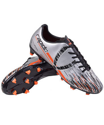 Бутсы Jogel RAPIDO FG шипованные Silver/black в Иркутске - купить в интернет магазине Икс Мастер