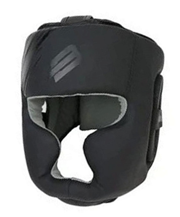 Шлем боксерский закрытый BoyBo Stain BH400, Flex иск. кожа, черн в Иркутске - купить в интернет магазине Икс Мастер