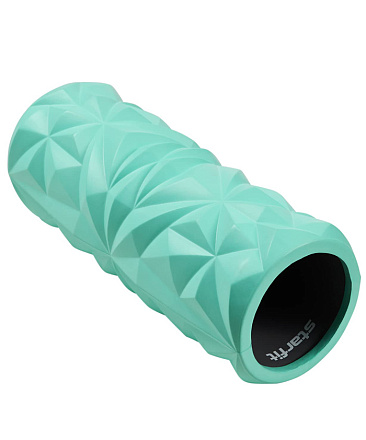 Ролик массажный STARFIT FA-507 32,5x12,5 cм средняя жесткость, мятн/сер в Иркутске - купить в интернет магазине Икс Мастер