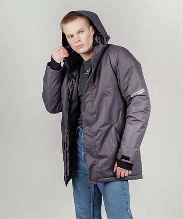 Куртка утепленная NORDSKI Casual Graphite в Иркутске - купить в интернет магазине Икс Мастер