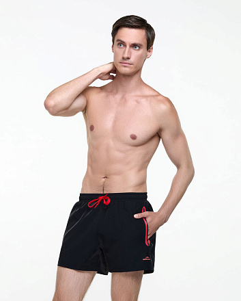 Шорты для плавания 25DEGREES Splash Black/Red в Иркутске - купить с доставкой в магазине Икс-Мастер