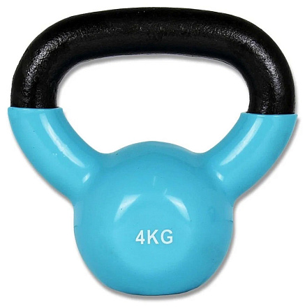 Гиря винил. Espado ES3220 4 кг, синяя в Иркутске - купить в интернет магазине Икс Мастер