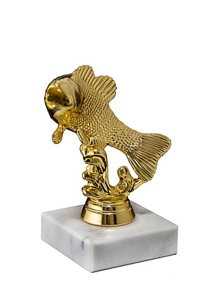 Фигура Рыба зол. 11см. с постам в Иркутске - купить в интернет магазине Икс Мастер