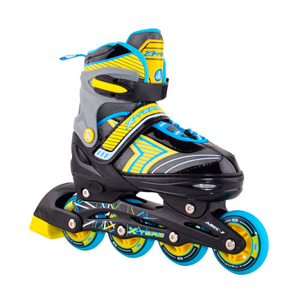 Коньки роликовые Альфа Каприз X-TEAM green в Иркутске - купить в интернет магазине Икс Мастер