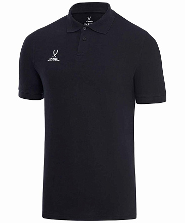 Поло Jogel ESSENTIAL Cotton Polo M, черный в Иркутске - купить в интернет магазине Икс Мастер