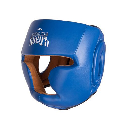 Шлем боксерский Альфа Каприз BHG-21 синий в Иркутске - купить в интернет магазине Икс Мастер