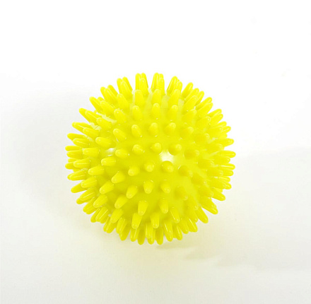 Мяч массажный BASEFIT GB-602 8 см, лаймовый в Иркутске - купить в интернет магазине Икс Мастер