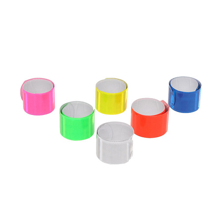 Браслет светоотражающий 22см, цвет микс в Иркутске - купить в интернет магазине Икс Мастер