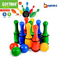 Набор кеглей, боулинг, (9 кеглей и 4 шара) в Иркутске - купить в интернет магазине Икс Мастер