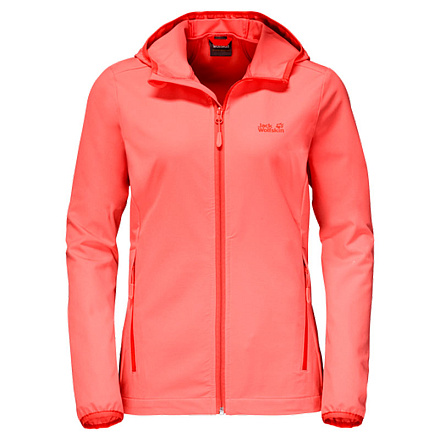 Куртка Jack Wolfskin TURBULENCE JACKET WOMEN Flamingo в Иркутске - купить в интернет магазине Икс Мастер